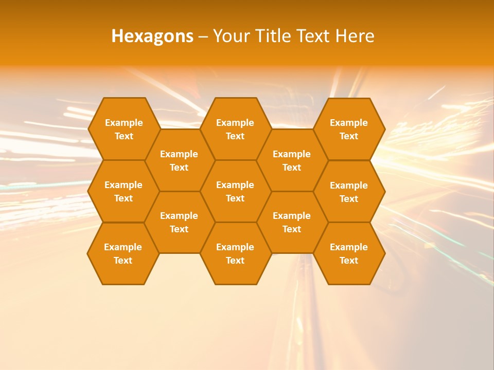 Mirror Highway Way PowerPoint Template