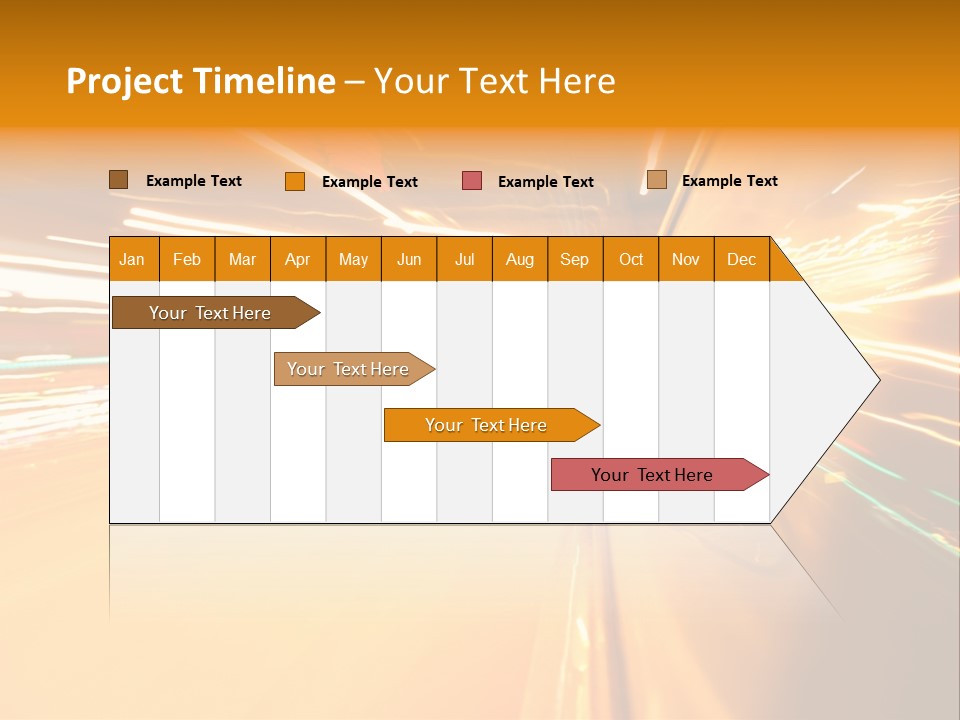 Mirror Highway Way PowerPoint Template