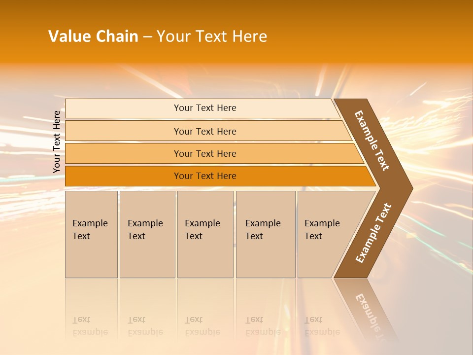 Mirror Highway Way PowerPoint Template