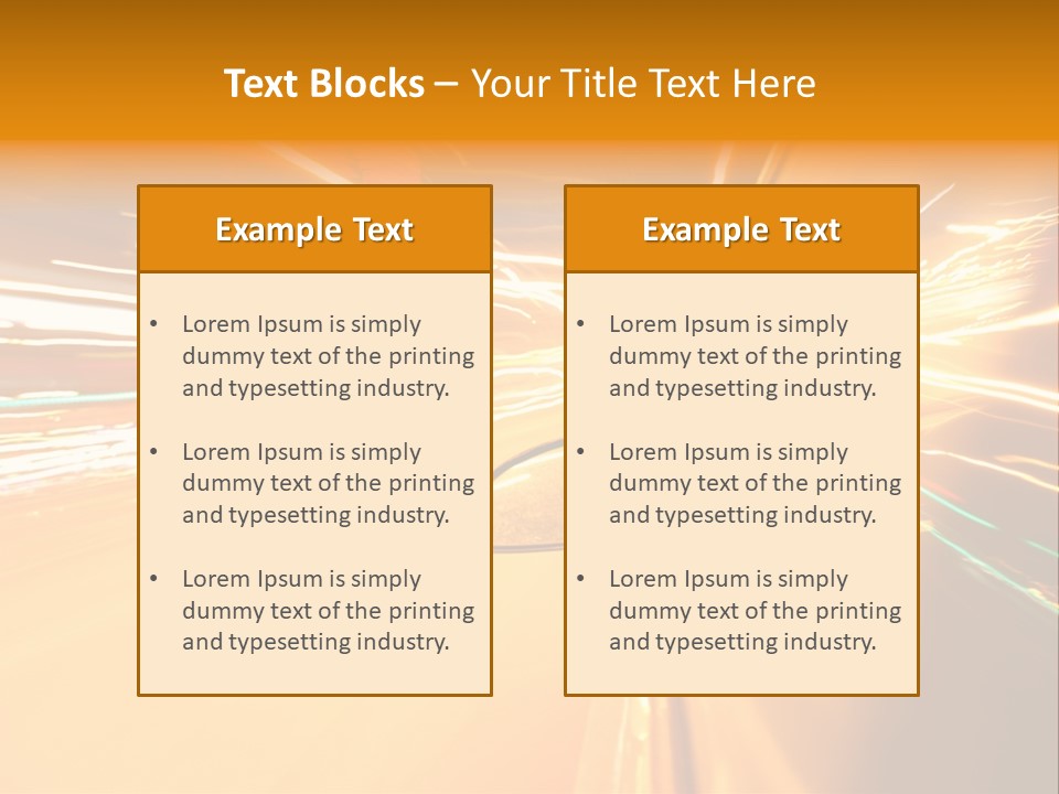 Mirror Highway Way PowerPoint Template