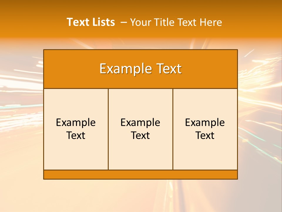 Mirror Highway Way PowerPoint Template