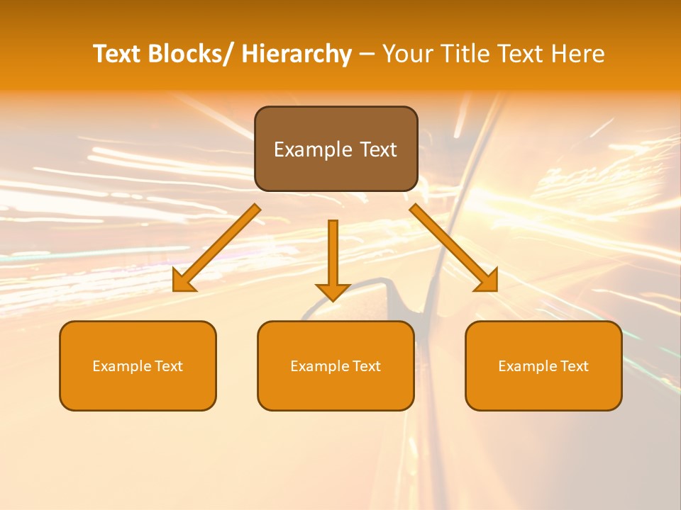 Mirror Highway Way PowerPoint Template