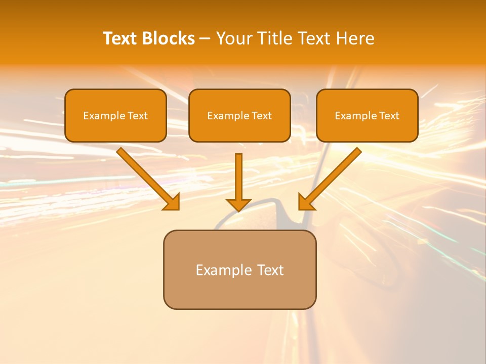 Mirror Highway Way PowerPoint Template
