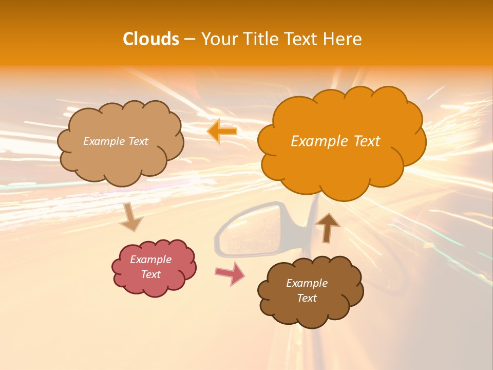 Mirror Highway Way PowerPoint Template