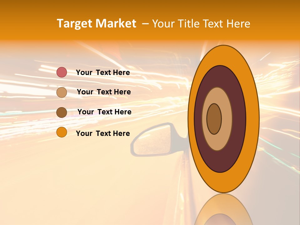 Mirror Highway Way PowerPoint Template