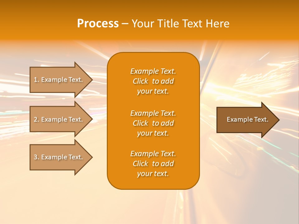 Mirror Highway Way PowerPoint Template