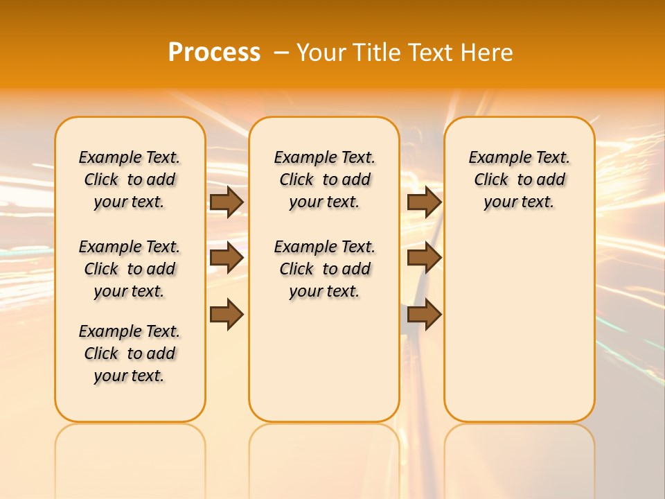 Mirror Highway Way PowerPoint Template