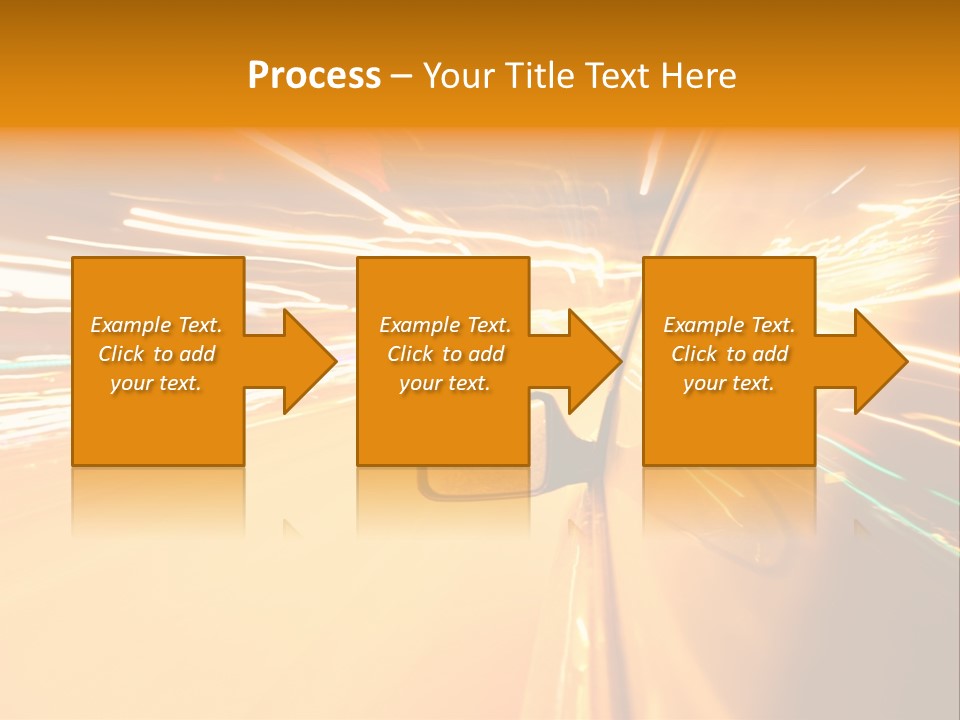 Mirror Highway Way PowerPoint Template