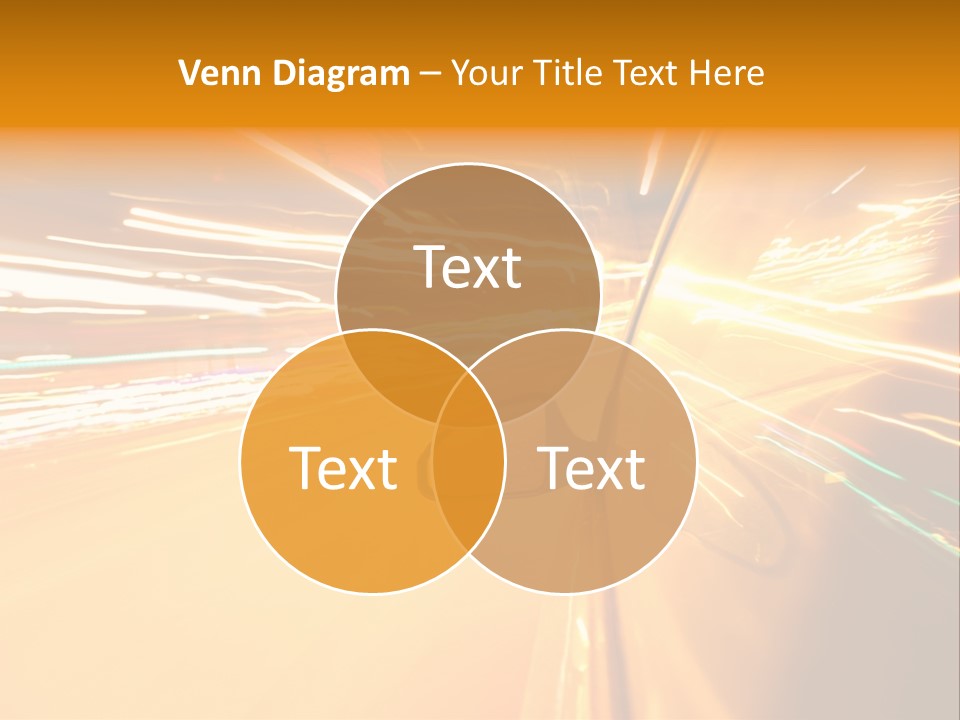 Mirror Highway Way PowerPoint Template