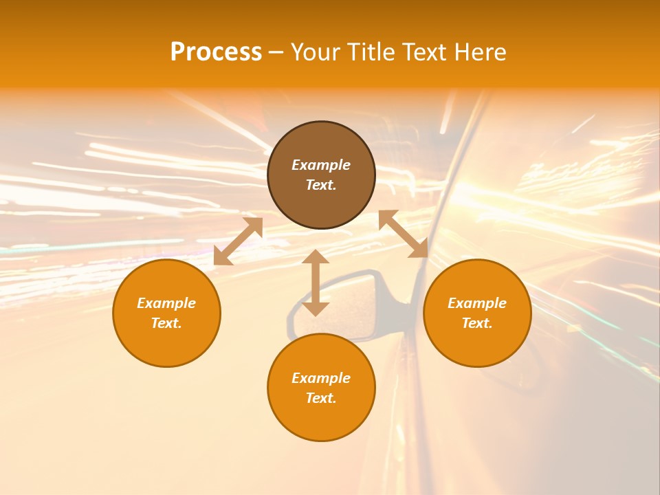 Mirror Highway Way PowerPoint Template