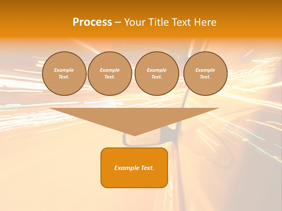 Mirror Highway Way PowerPoint Template