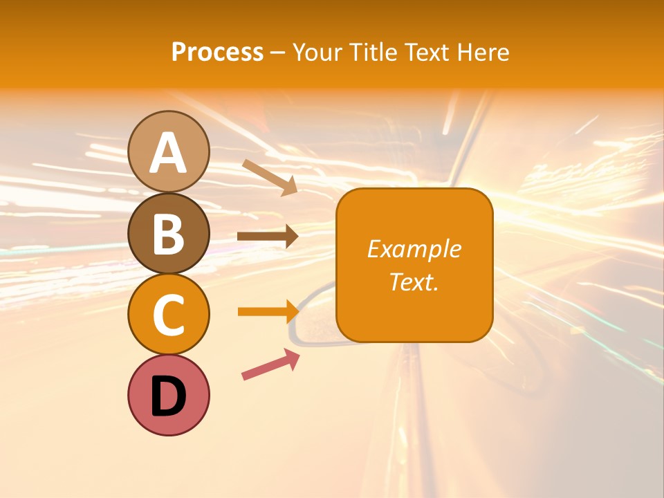 Mirror Highway Way PowerPoint Template