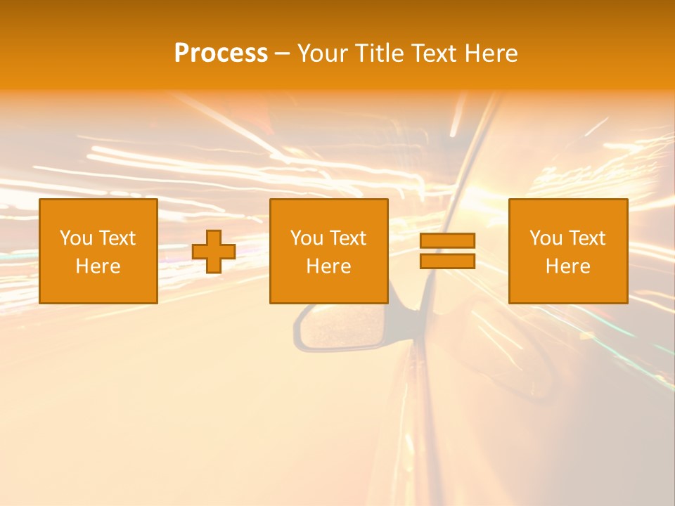 Mirror Highway Way PowerPoint Template