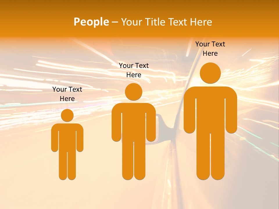 Mirror Highway Way PowerPoint Template