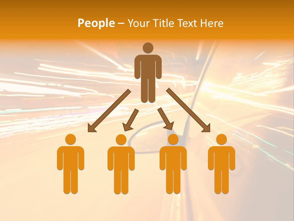 Mirror Highway Way PowerPoint Template