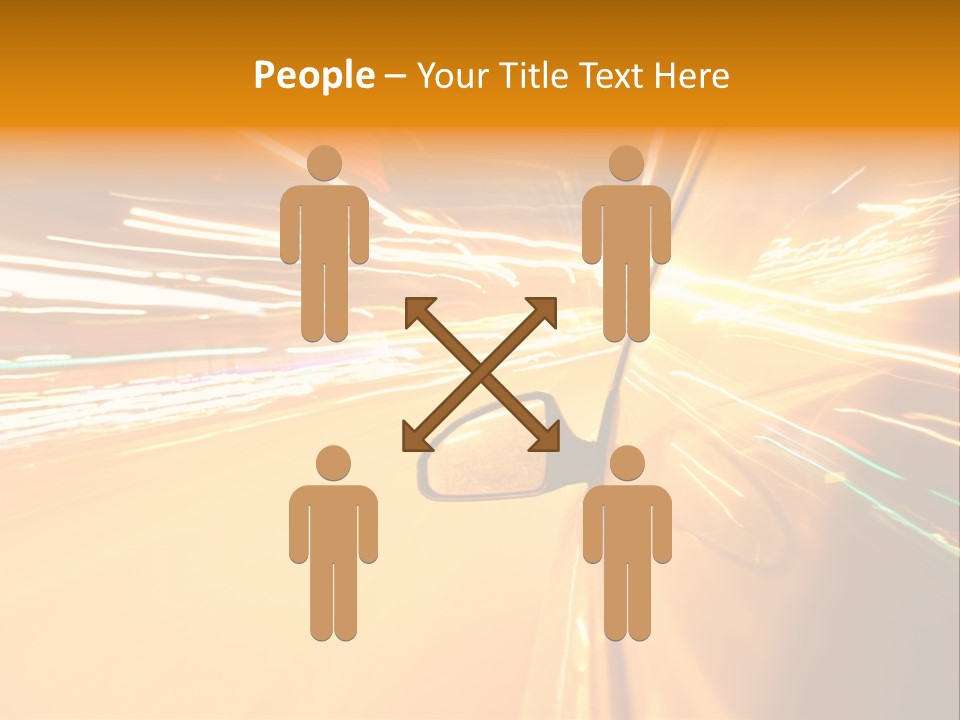 Mirror Highway Way PowerPoint Template