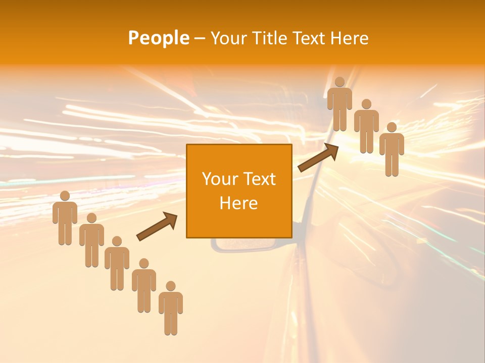 Mirror Highway Way PowerPoint Template