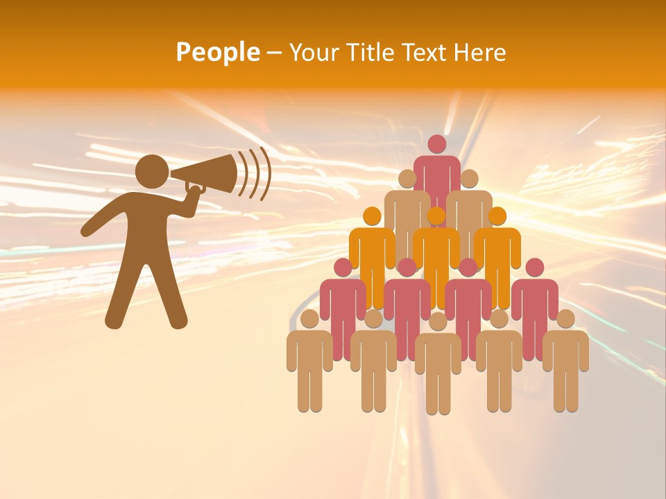 Mirror Highway Way PowerPoint Template