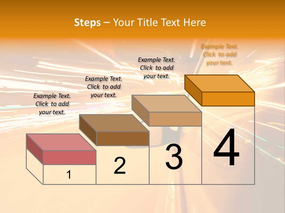 Mirror Highway Way PowerPoint Template