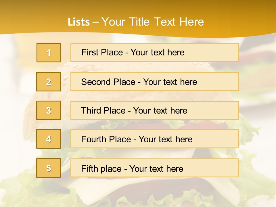 Cooking Grilled Isolated PowerPoint Template