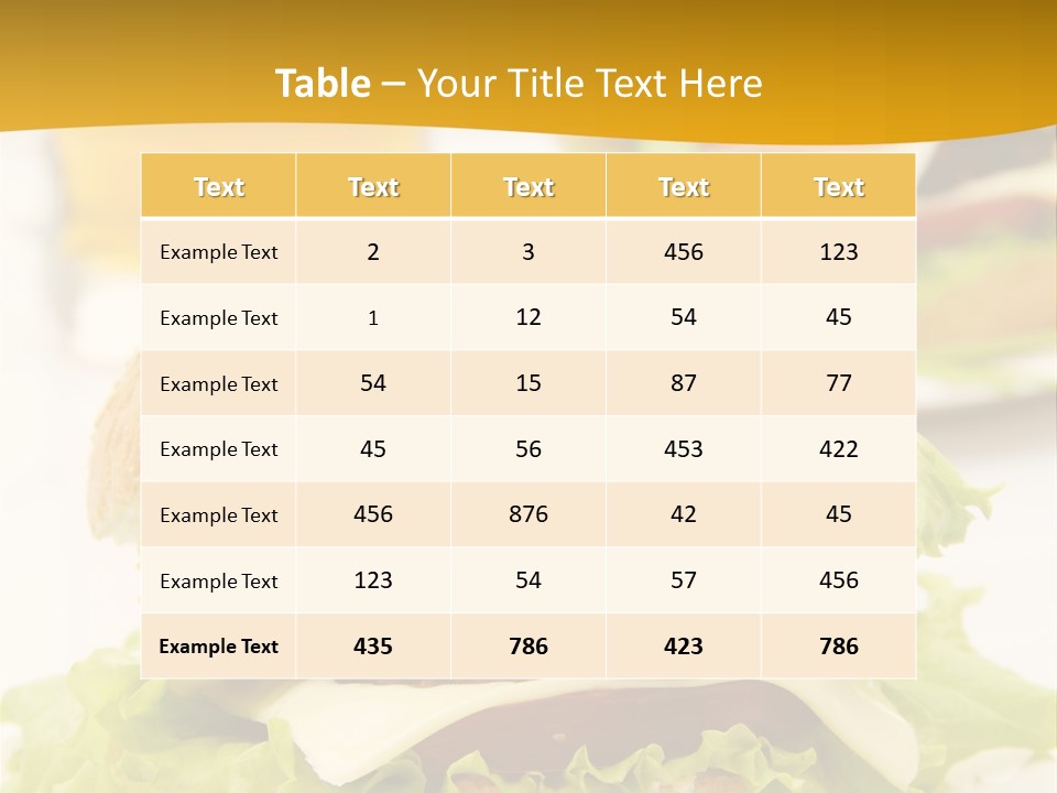 Cooking Grilled Isolated PowerPoint Template