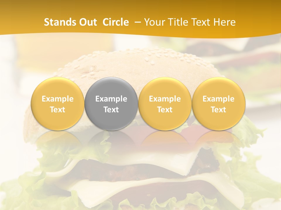 Cooking Grilled Isolated PowerPoint Template