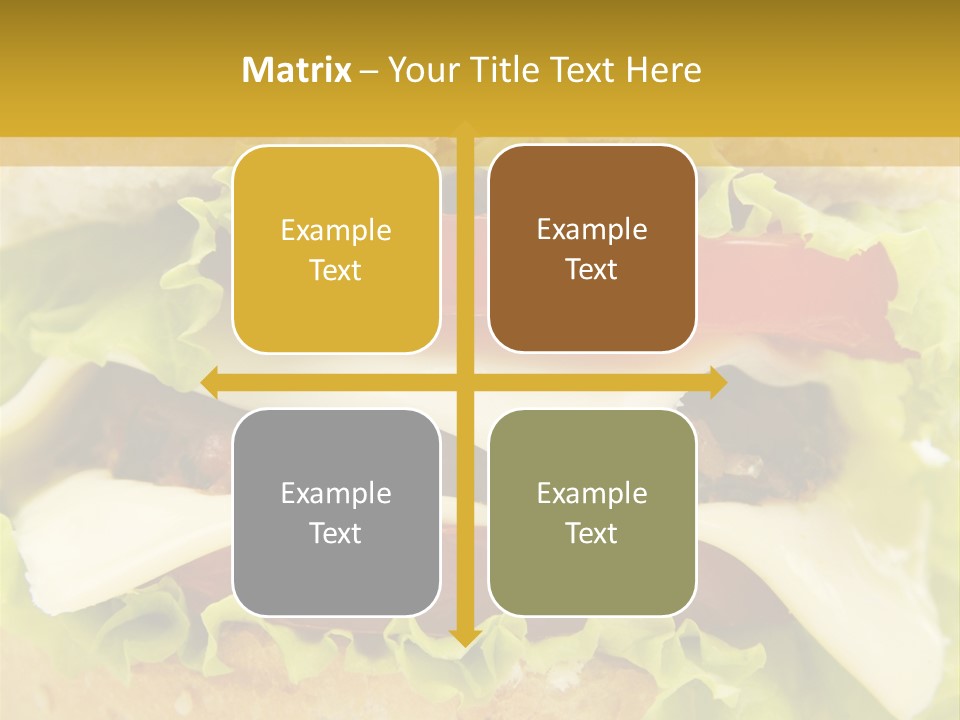 Bun Cuisine Juicy PowerPoint Template