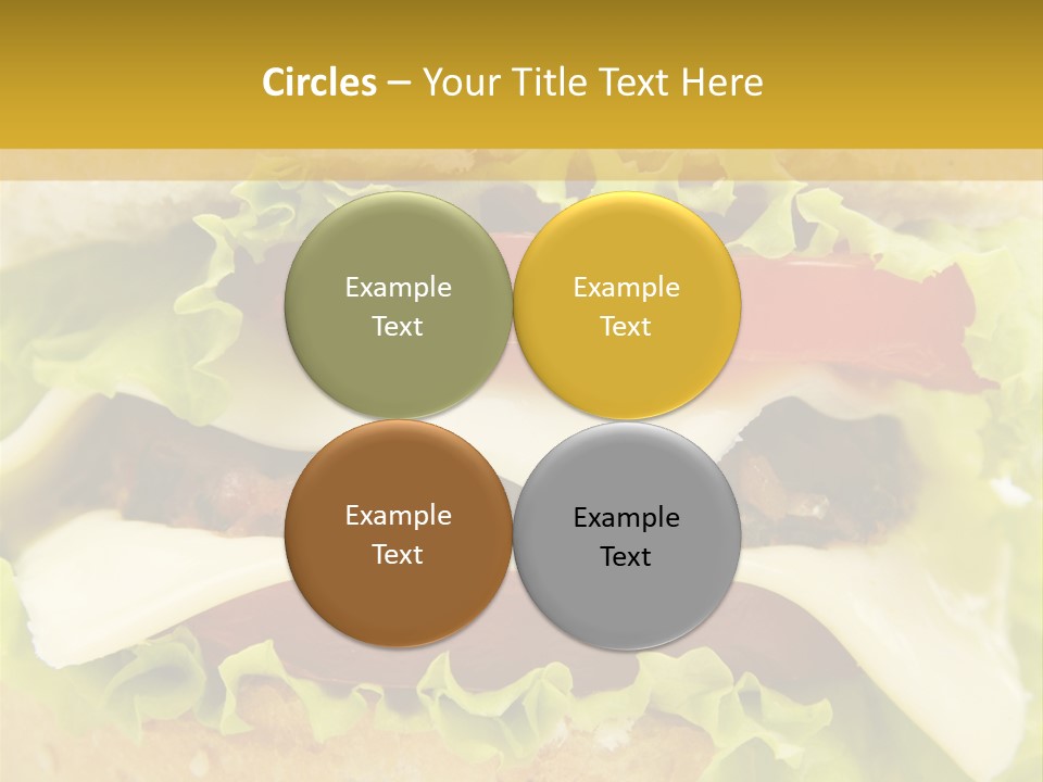 Bun Cuisine Juicy PowerPoint Template