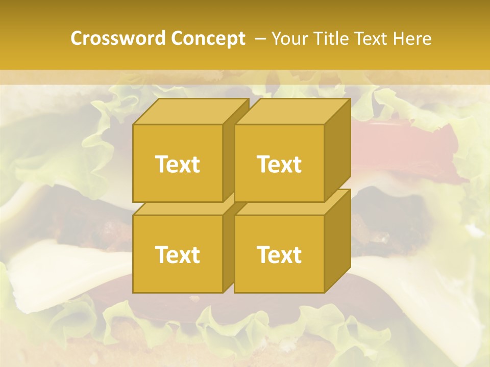 Bun Cuisine Juicy PowerPoint Template