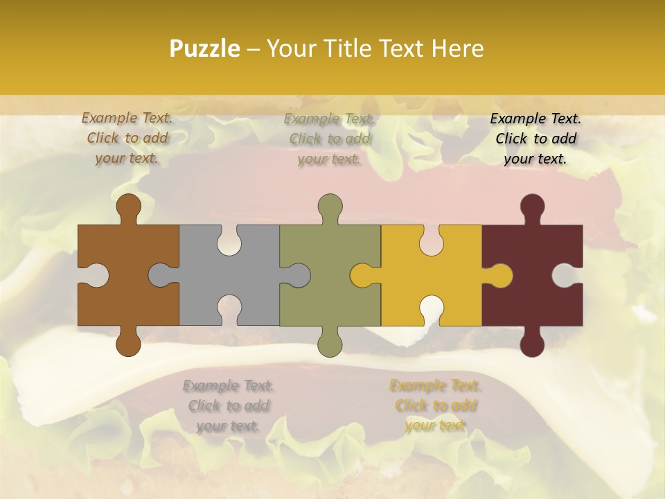 Bun Cuisine Juicy PowerPoint Template