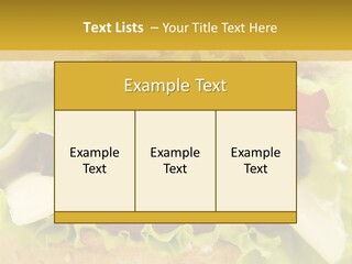 Bun Cuisine Juicy PowerPoint Template