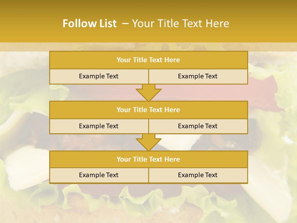 Bun Cuisine Juicy PowerPoint Template