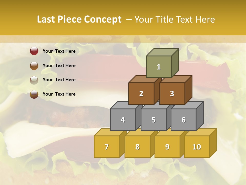 Bun Cuisine Juicy PowerPoint Template