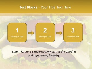 Bun Cuisine Juicy PowerPoint Template