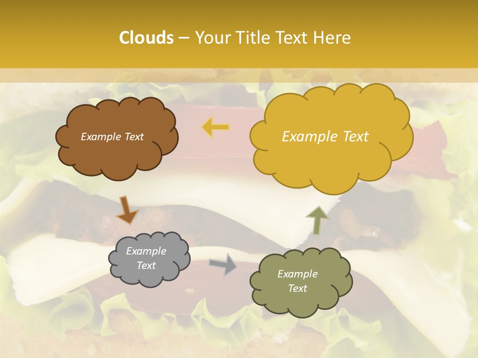Bun Cuisine Juicy PowerPoint Template