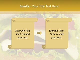 Bun Cuisine Juicy PowerPoint Template