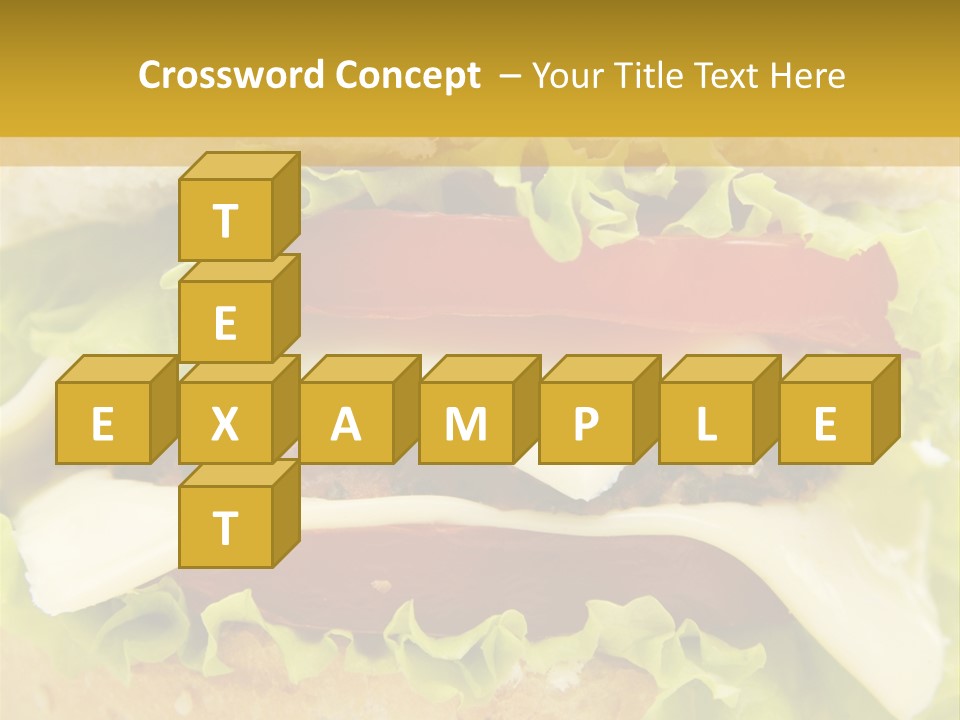 Bun Cuisine Juicy PowerPoint Template