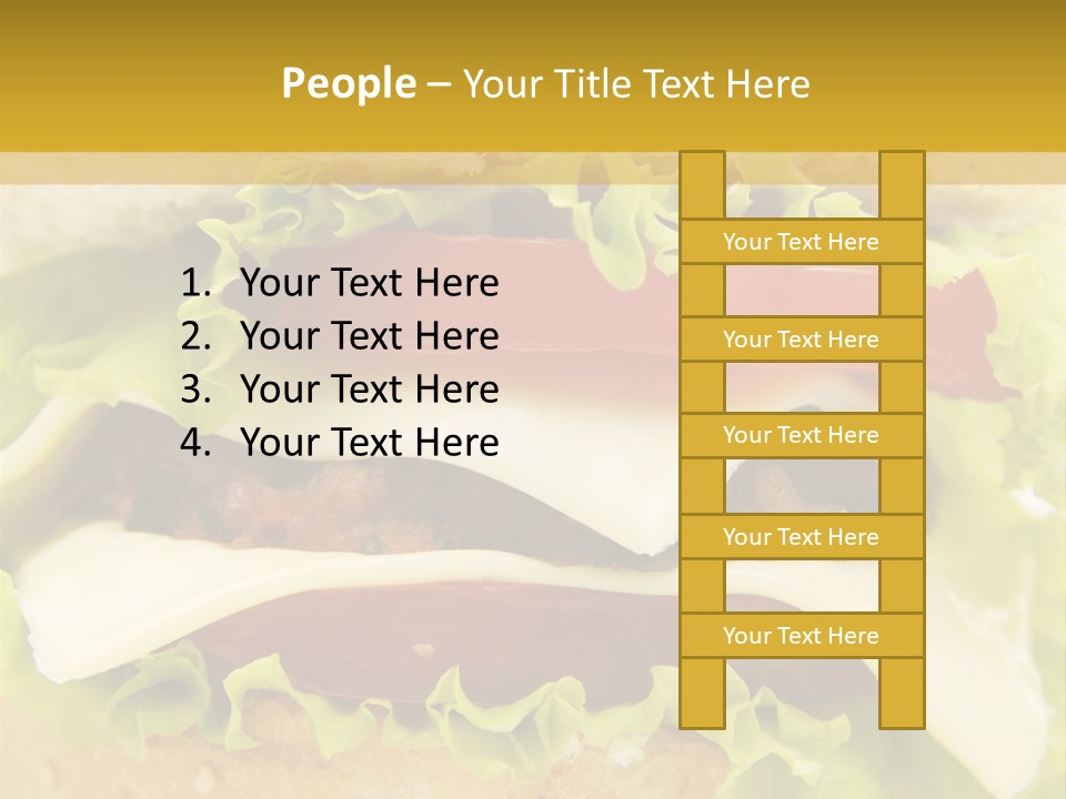 Bun Cuisine Juicy PowerPoint Template