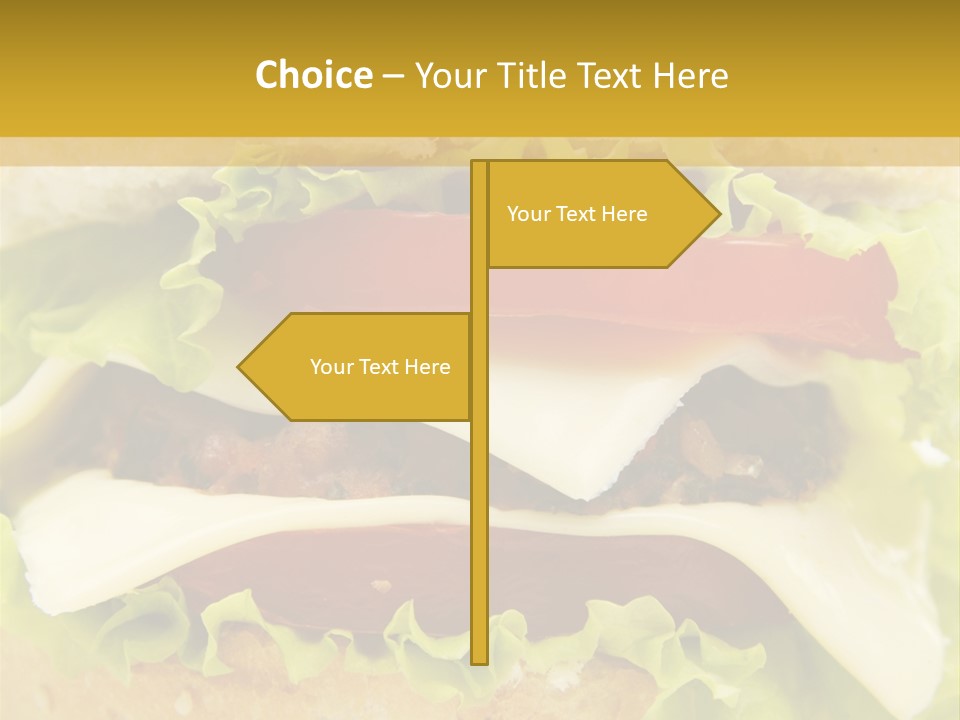 Bun Cuisine Juicy PowerPoint Template
