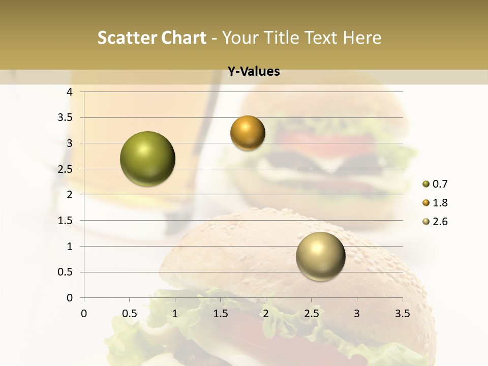 Unhealthy American Dinner PowerPoint Template