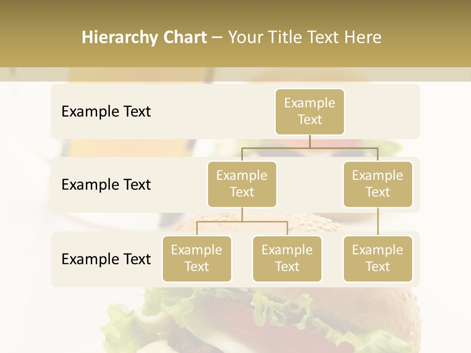 Unhealthy American Dinner PowerPoint Template