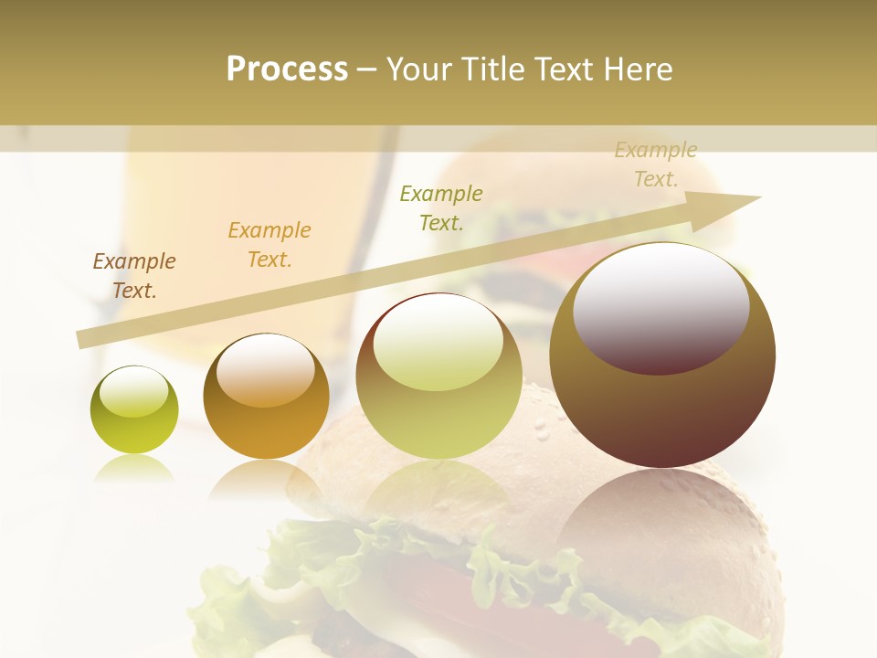 Unhealthy American Dinner PowerPoint Template