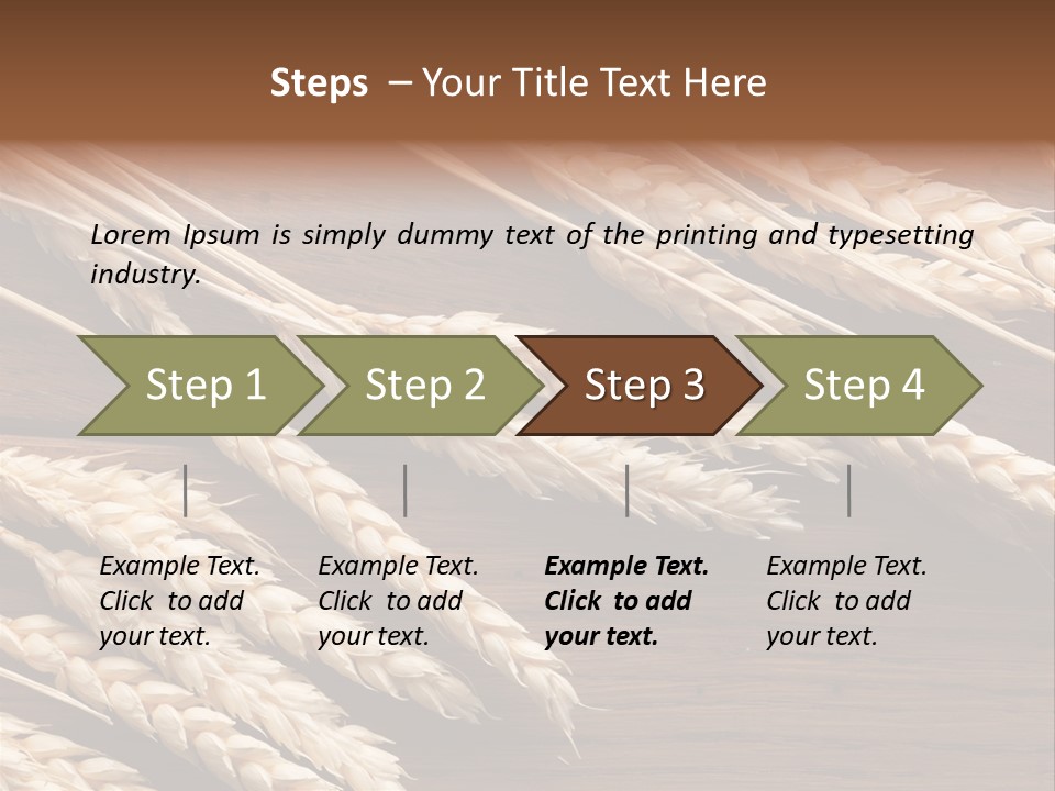 Board Landscape Organic PowerPoint Template