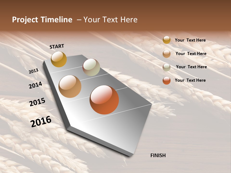 Board Landscape Organic PowerPoint Template