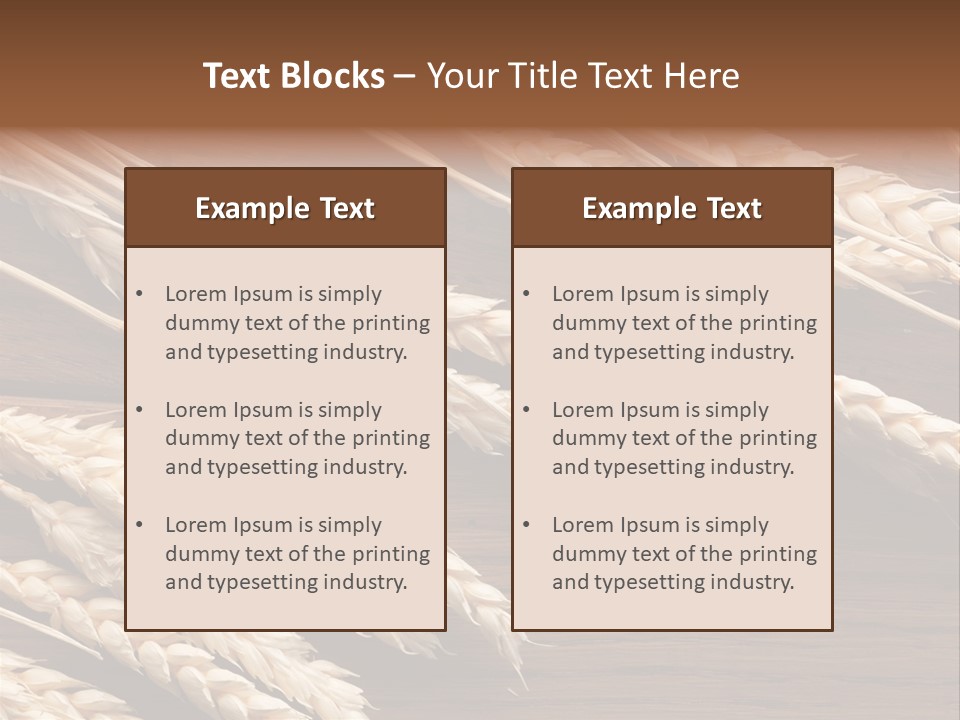 Board Landscape Organic PowerPoint Template