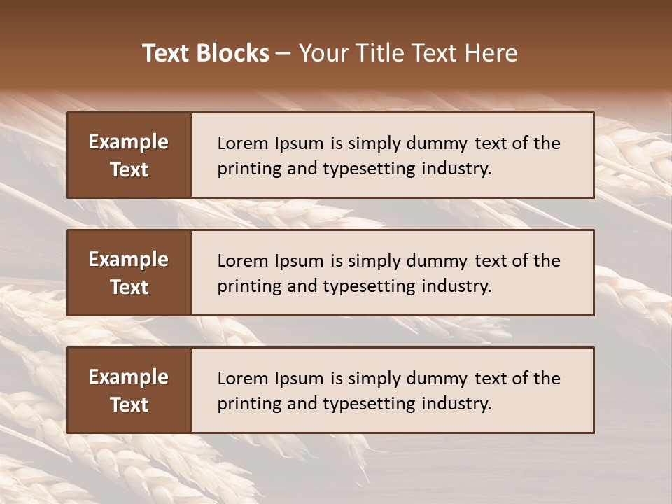 Board Landscape Organic PowerPoint Template