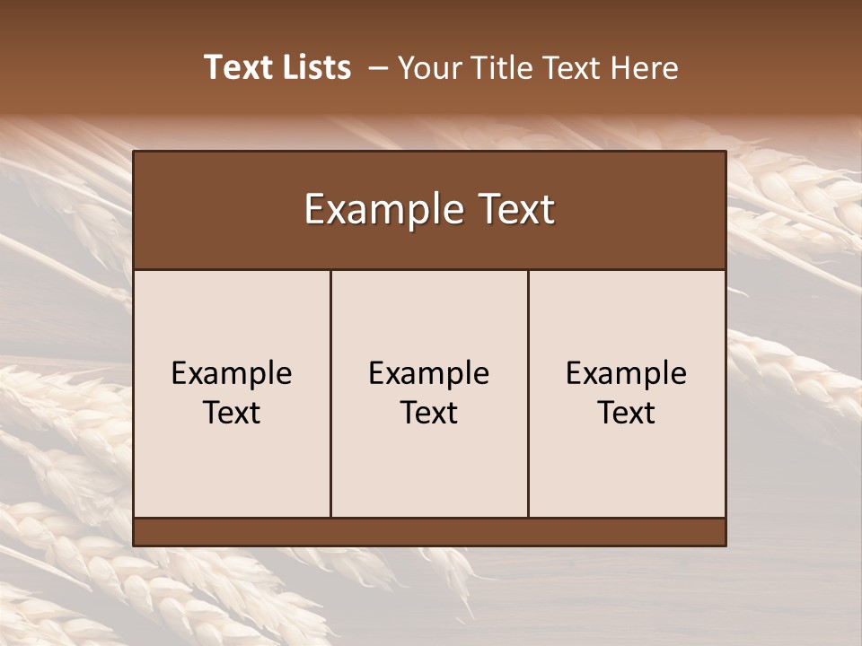 Board Landscape Organic PowerPoint Template