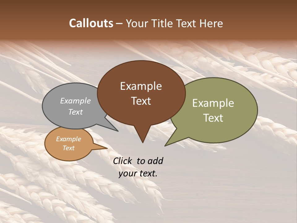 Board Landscape Organic PowerPoint Template