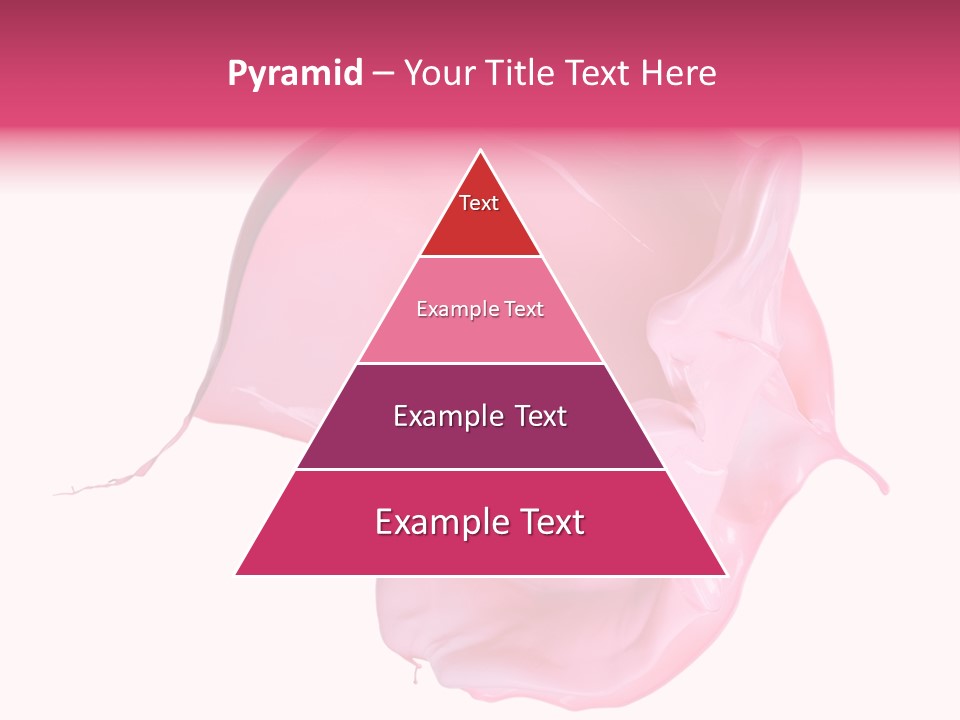 White Abstract Paintbrush PowerPoint Template