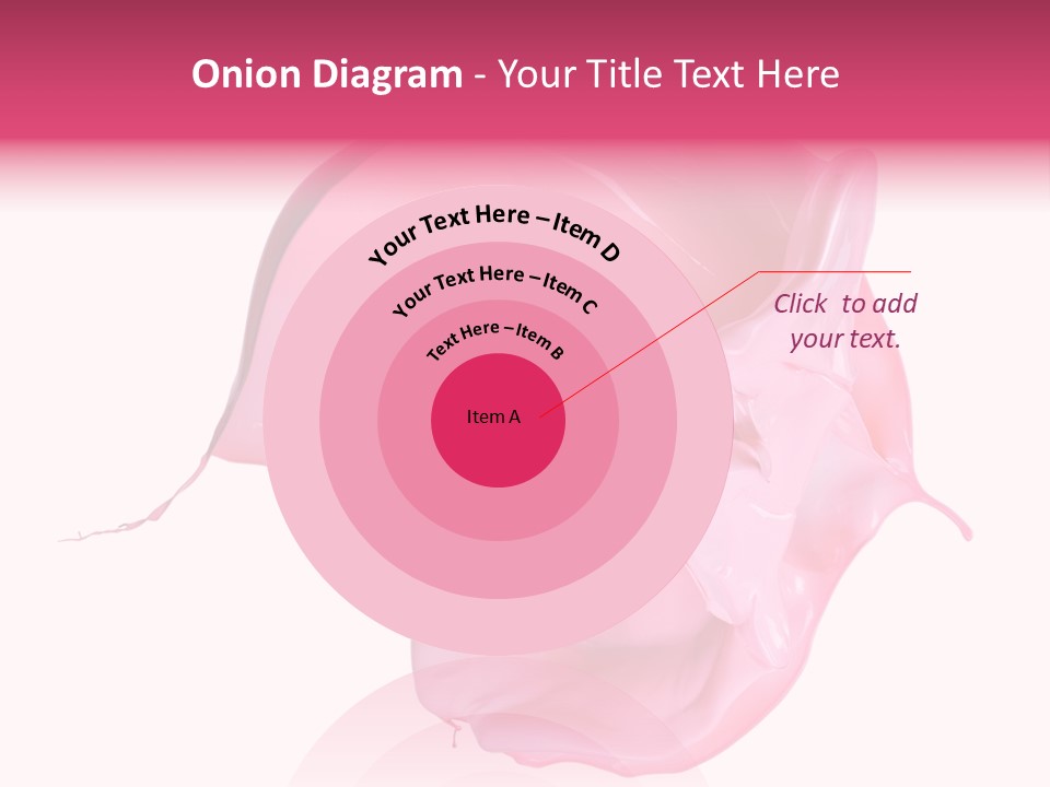 White Abstract Paintbrush PowerPoint Template